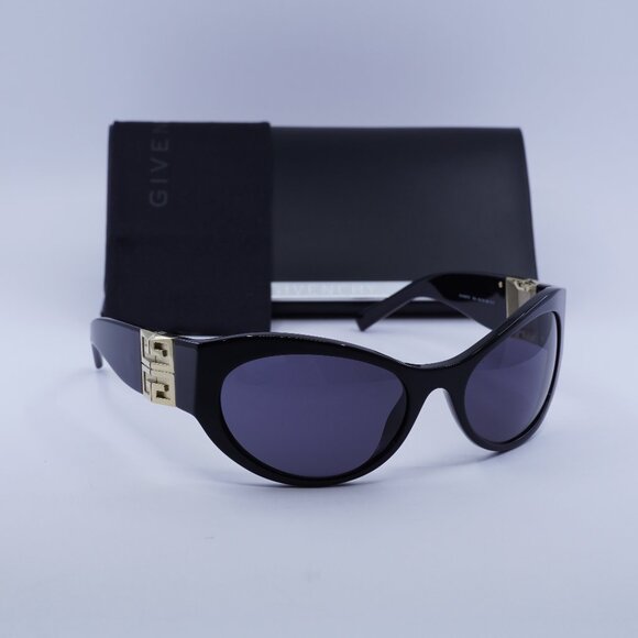 Final Price! Givenchy GV40073I 01A Black/Gold/Grey Sunglasses - Picture 1 of 10